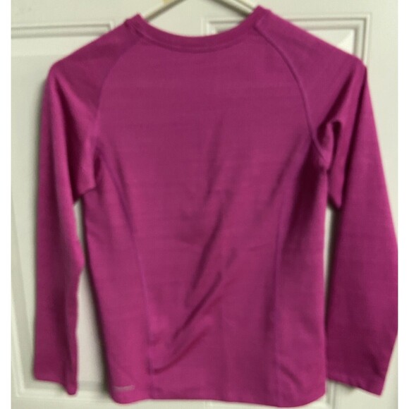 Reebok Speedwick Compression Shirt Girls XL Pink long sleeve running track - Picture 2 of 8